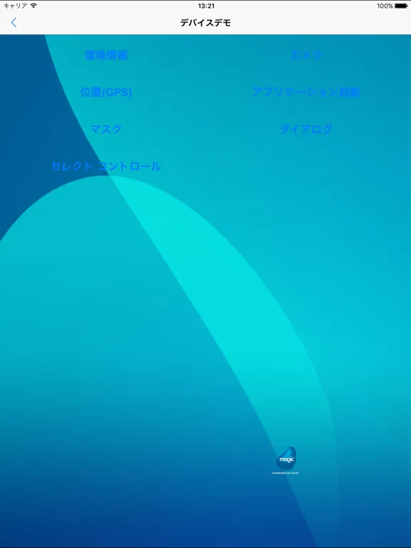 Magic xpa 3.2 Client 日本語版 iPad  Screenshots